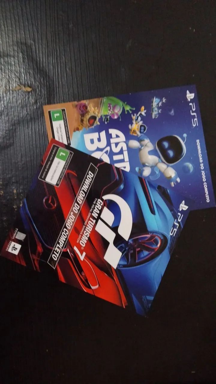 Astro bot + Gran Turismo 7 (PS5) - Códigos Digitais Originais  - Foto 3