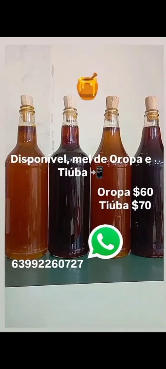 Mel de Oropa e Tiúba 