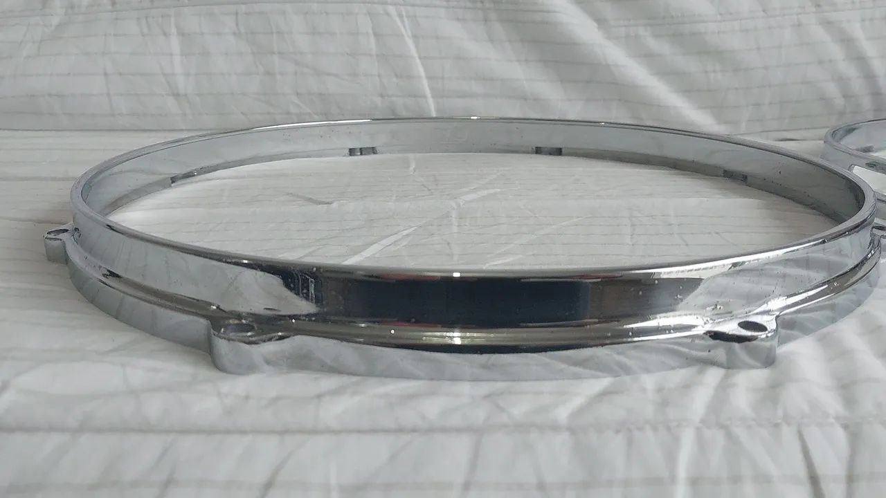 Par de aros diecast canopus 14 polegadas 8 afinações  - Foto 3