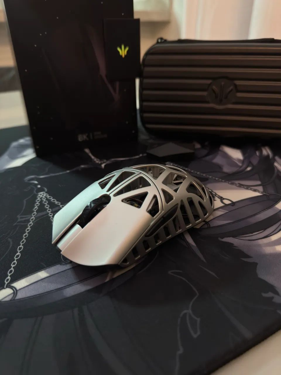 WLMouse Beast X Max 8k Magnésio Impecável  - Foto 2