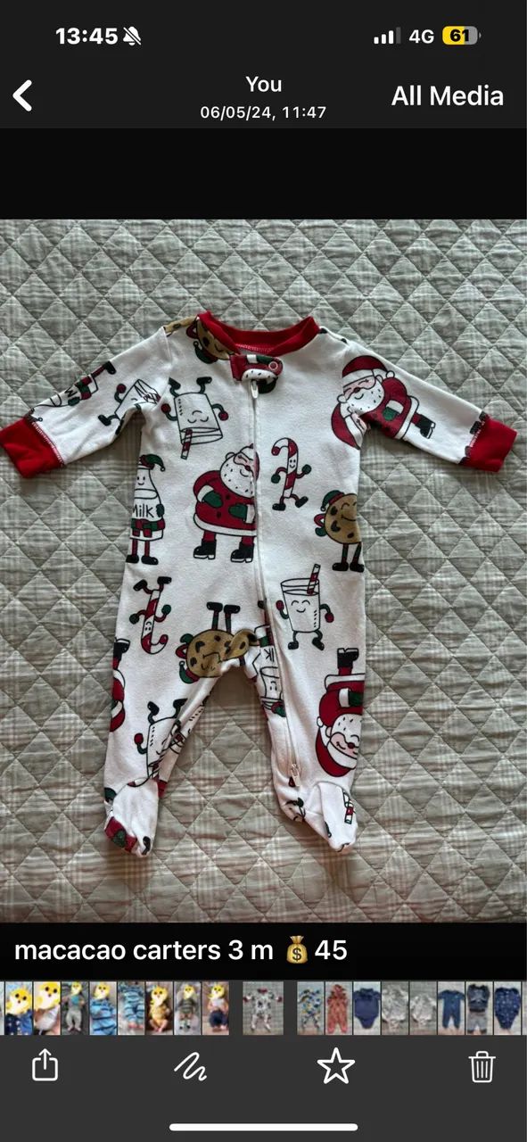 Roupinhas de bebê 3-6 meses
