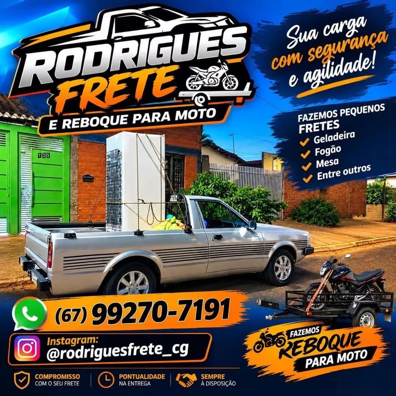 Transportes frete em geral 