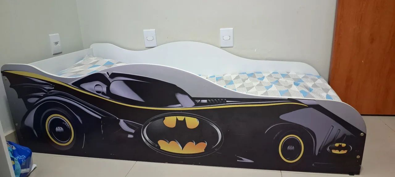 Cama Carro Batman - Criança - Foto 2