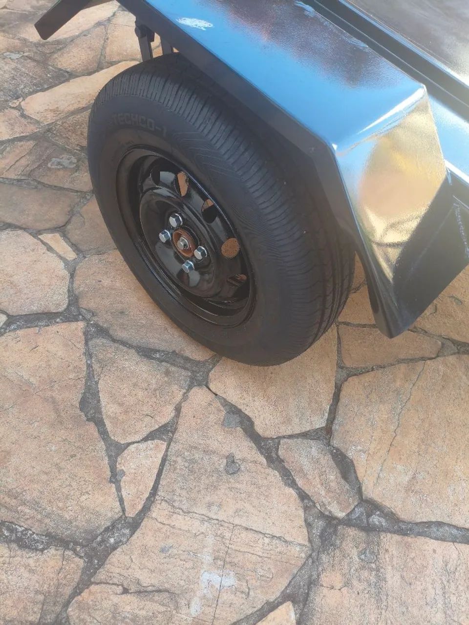 Carretinha para carregar moto - Foto 3