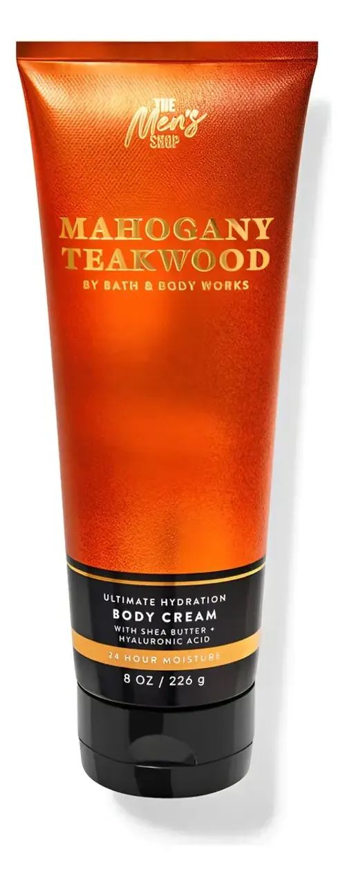 Creme Corporal Bath e Body workshop Mahogany Teakwood (masculino)