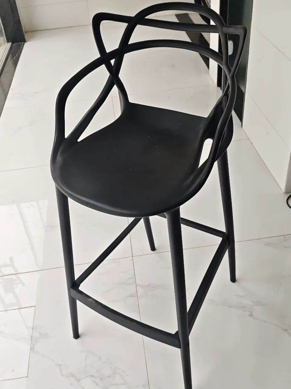 cadeira banqueta plástico  - Foto 2