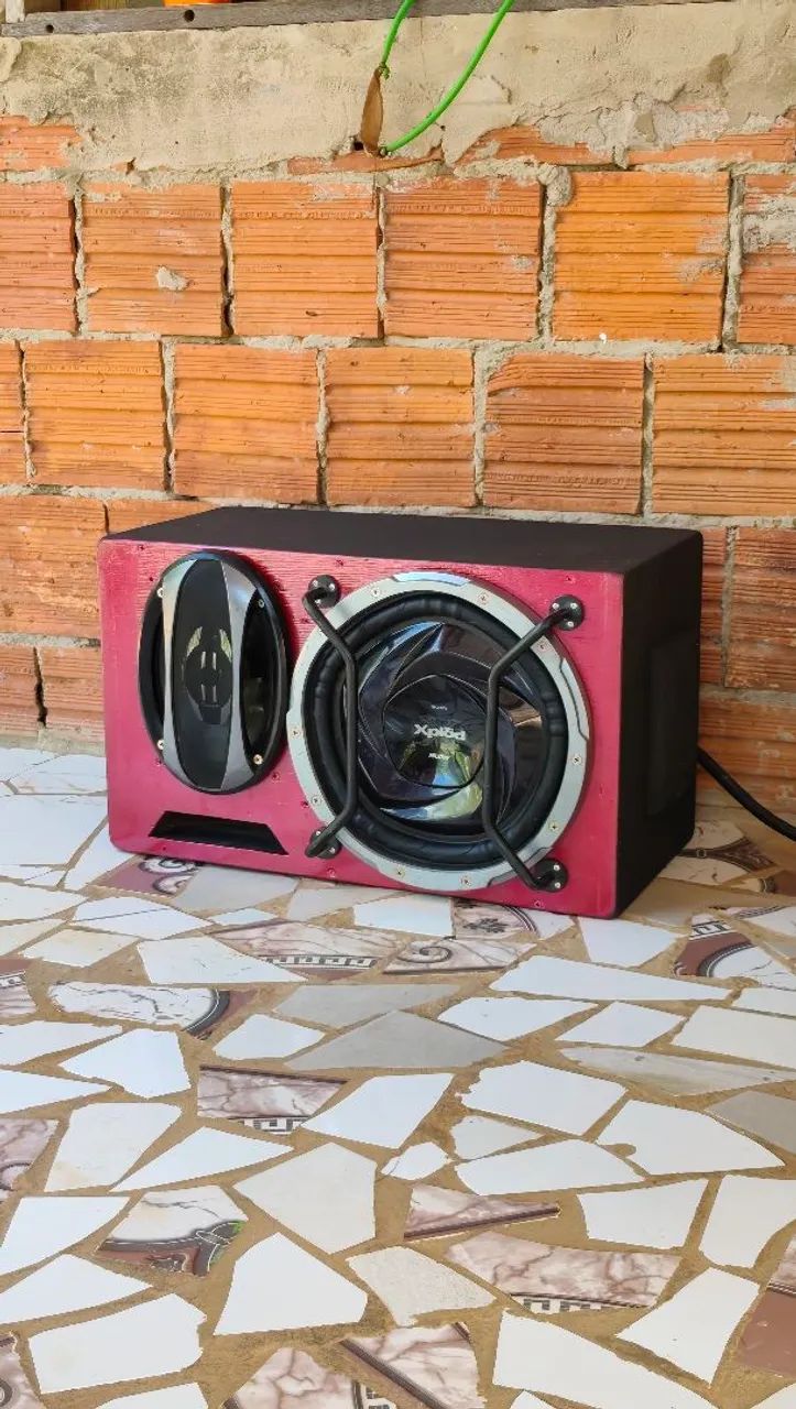 Caixa de som trio 