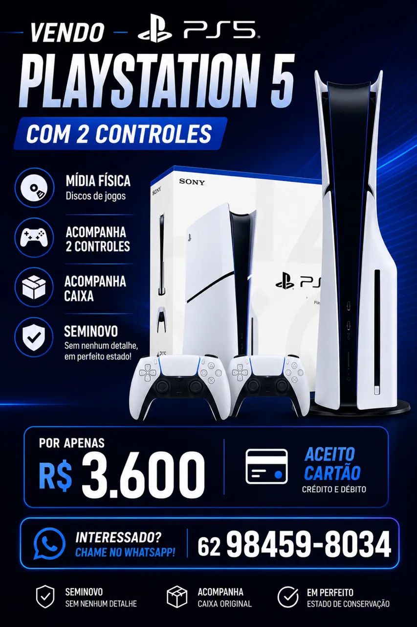 Ps5 seminovo