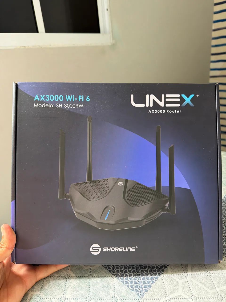 Roteador Linex AX3000 Wi-Fi 6