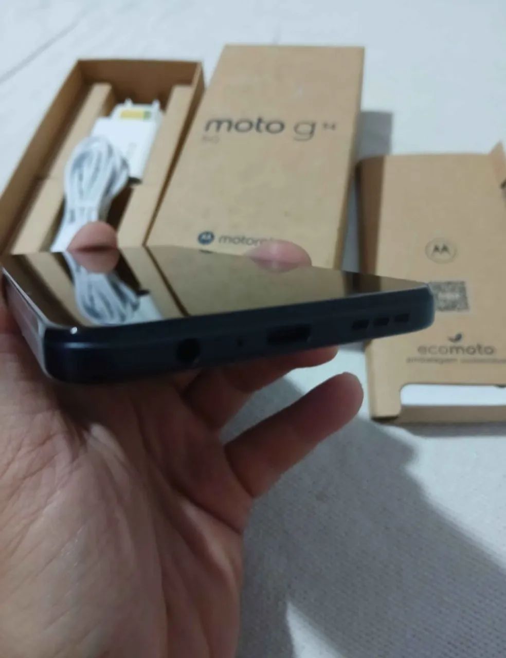 MOTO G34 MUITO NOVO NA CAIXA - Foto 2