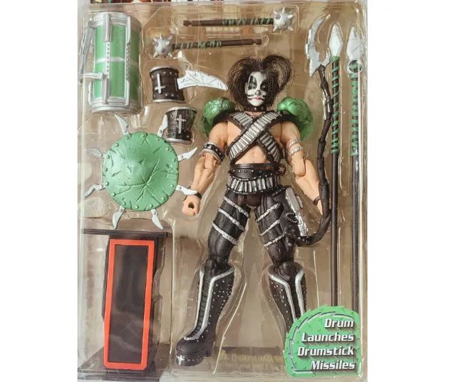 Boneco Peter Criss Baterista Kiss Mcfarlane Toys - Foto 2