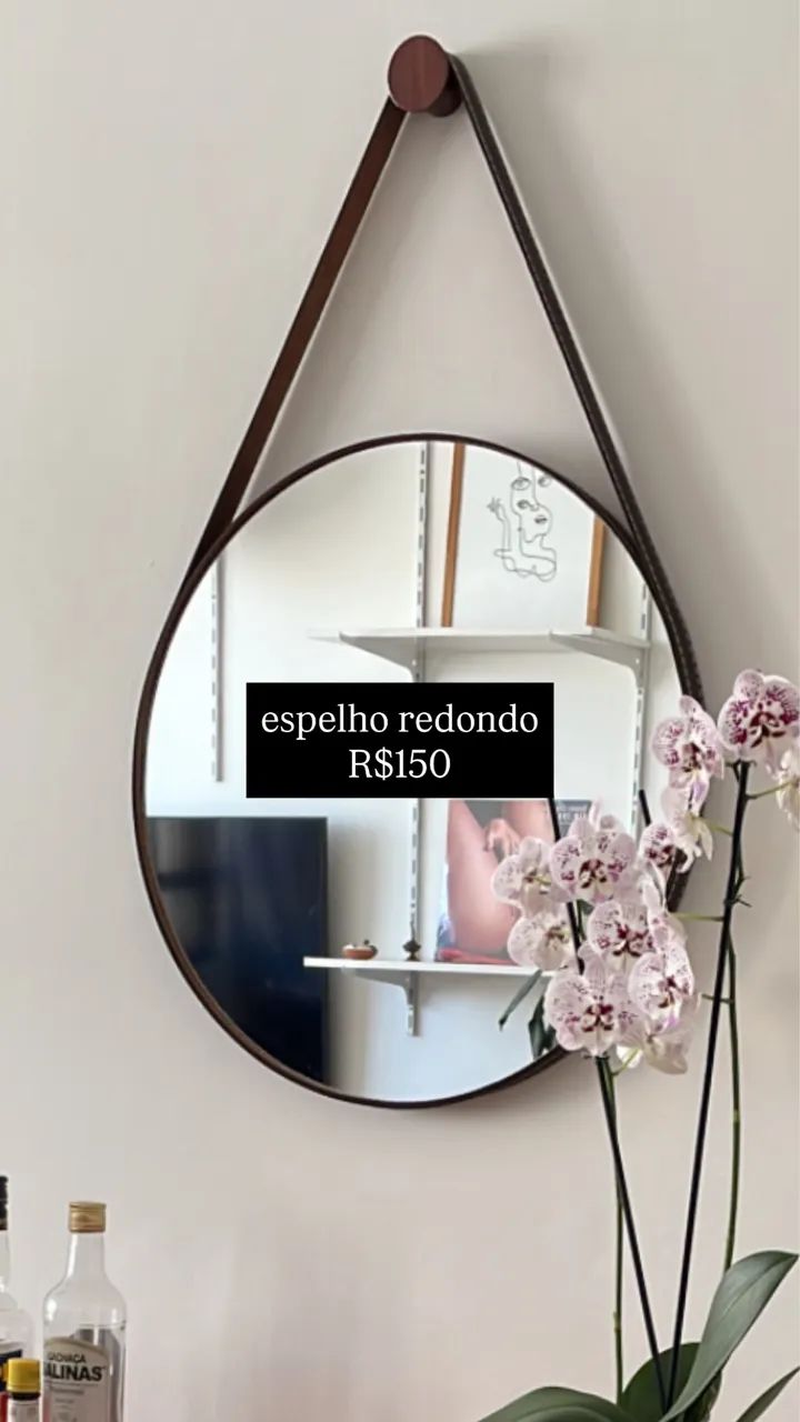 espelho redondo