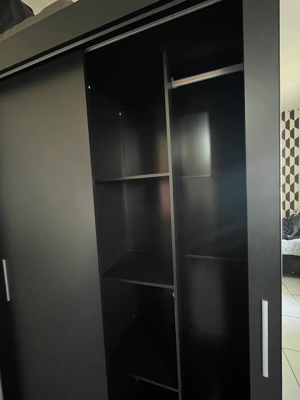 Guarda Roupa Casal com Espelho - Foto 5