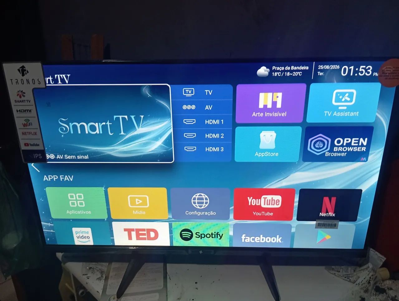 Tv smart 32 polegadas linda imagem 