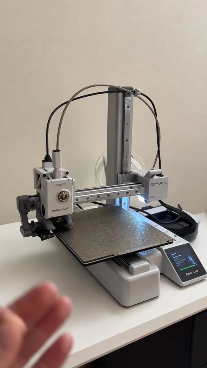 Impressora 3d bambu lab a1 mini aceito troca 