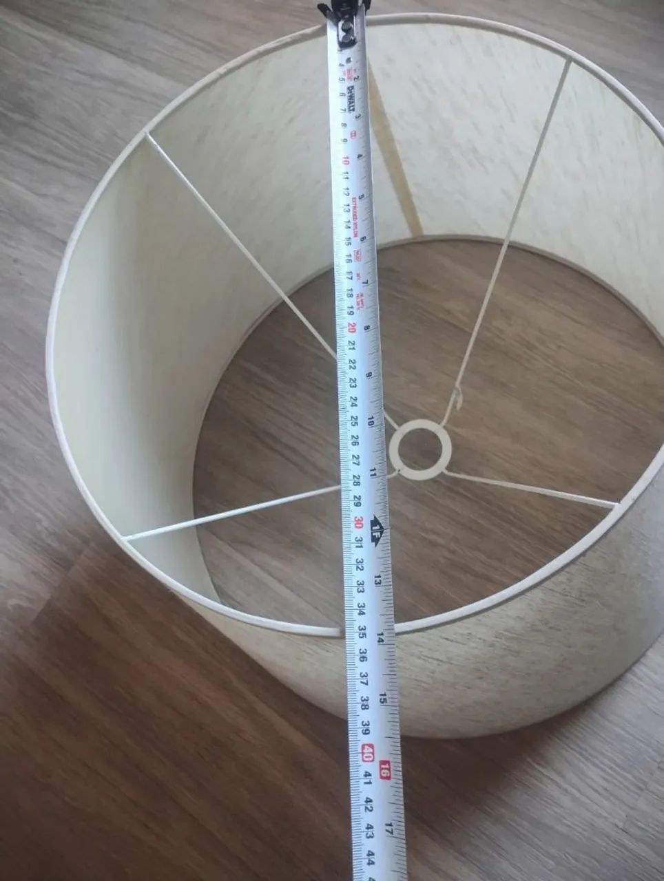 Cúpula para abajur de Linho - Foto 4