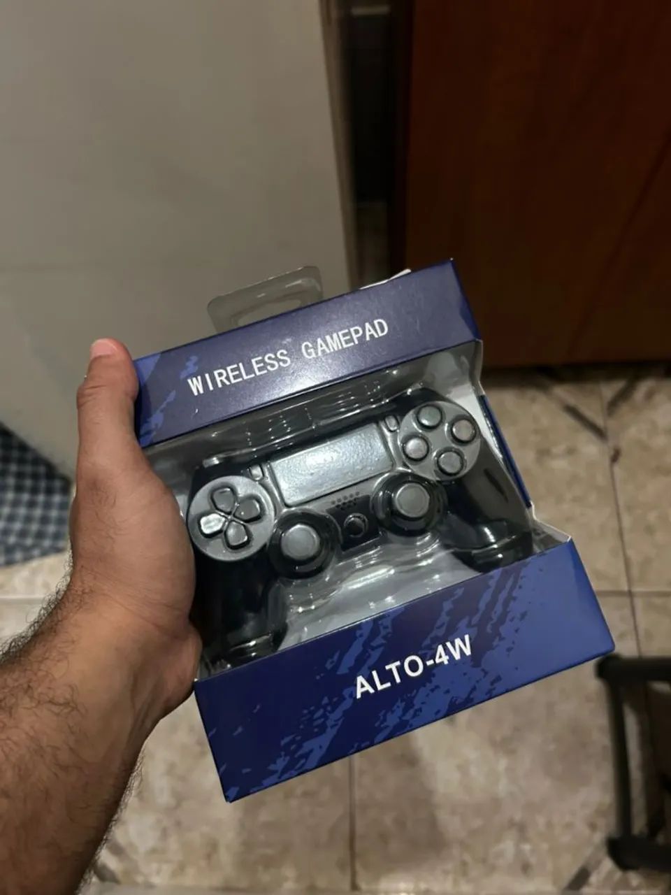 Controle sem fio joystick Bluetooth para PS4 - Foto 4