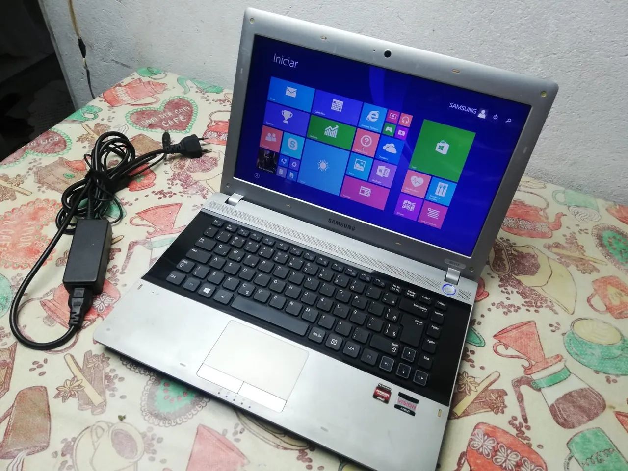 Notebook Samsung todo funcionando normalmente 350 entrego - Foto 4