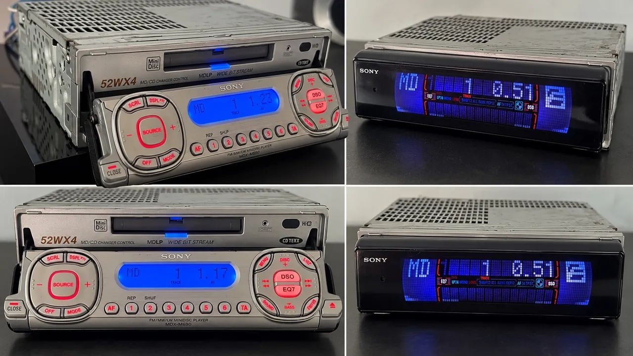 SONY MDX-M690 - O LENDÁRIO CAMALEÃO / DUAS CARAS - Peças para