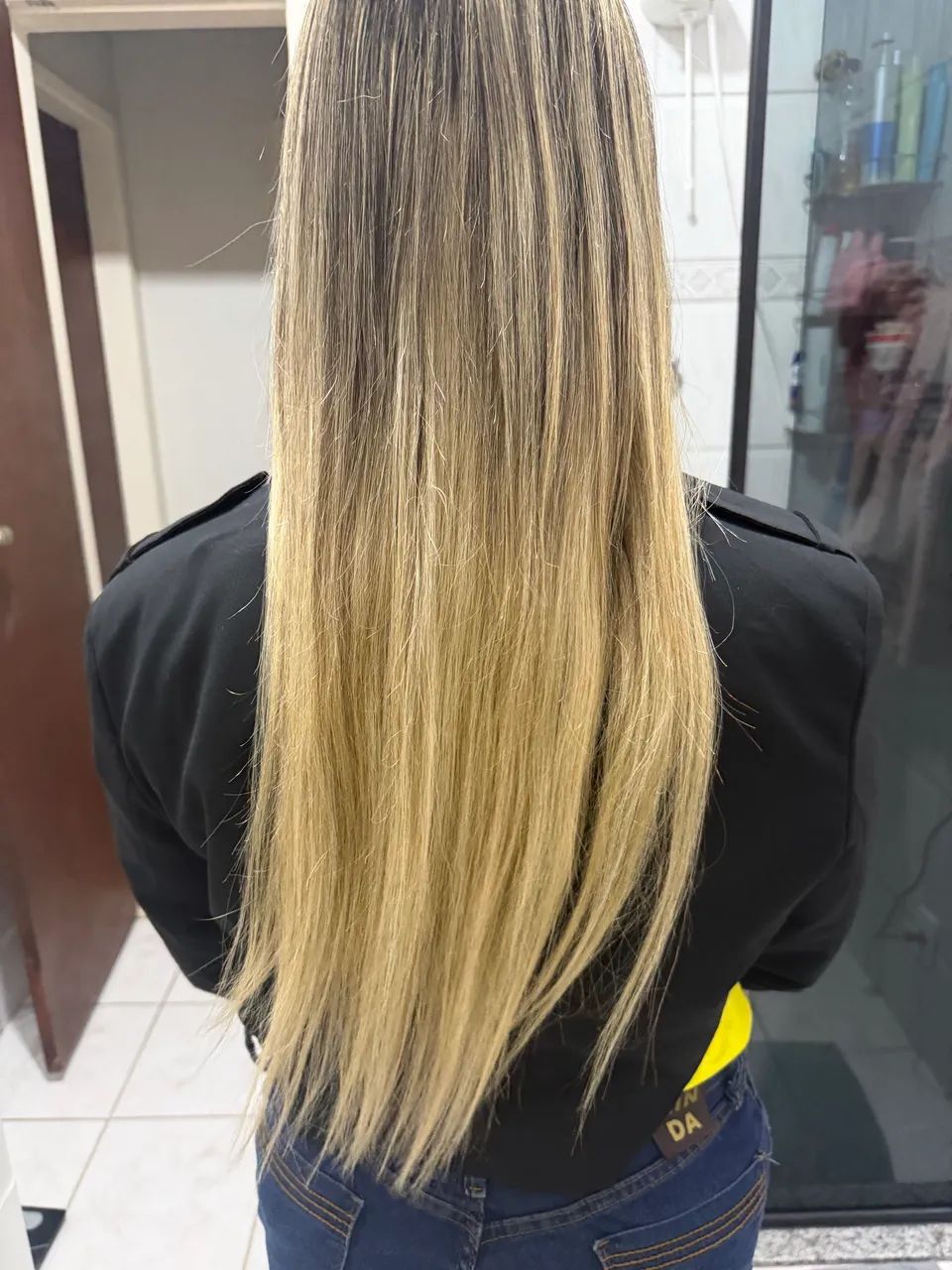 Mega Hair Brasileiro Loiro - Foto 4