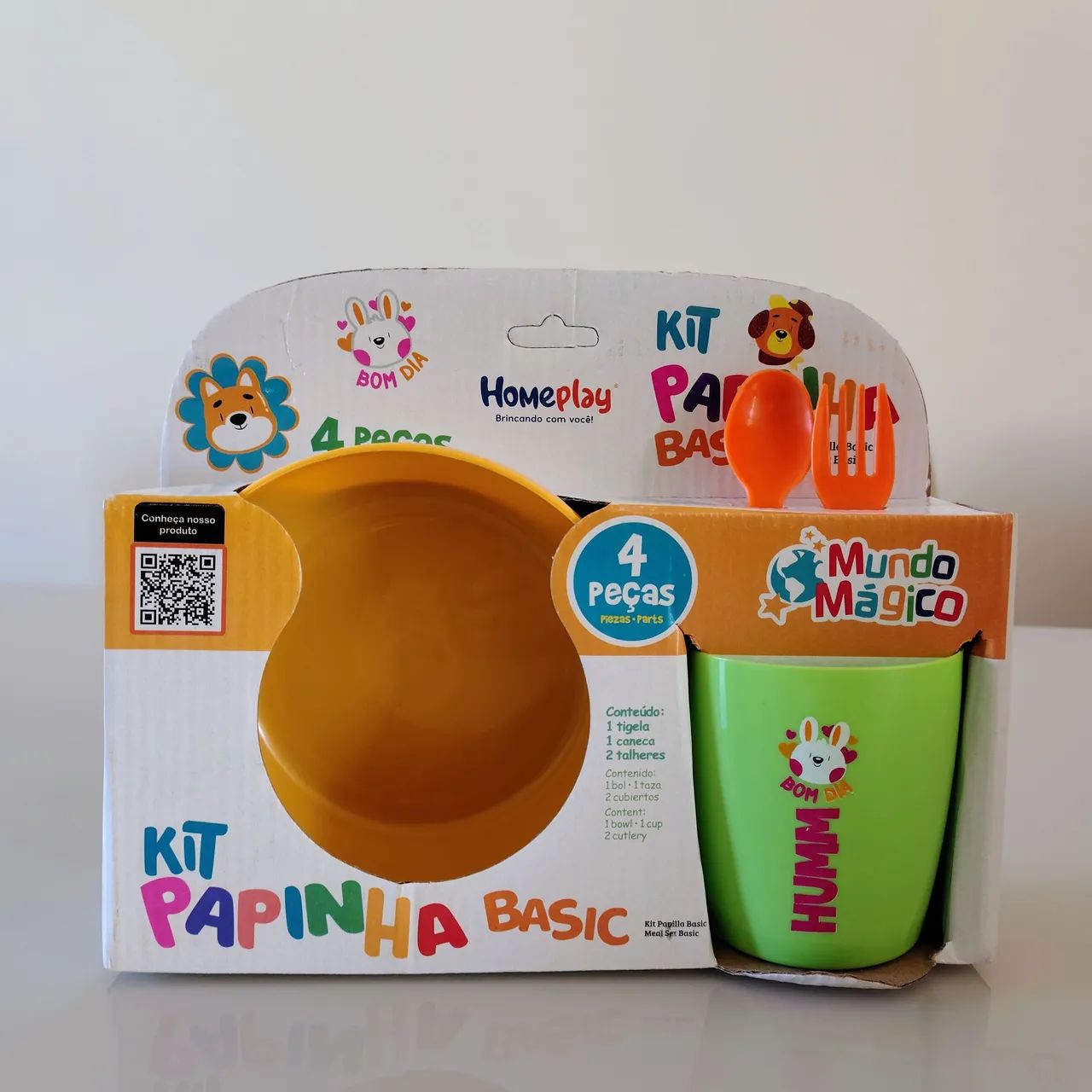 Kit Papinha Infantil Basic - 4 Peças - Foto 5