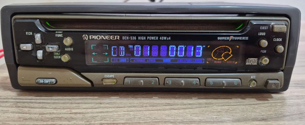 CD Pioneer DEH 536 Bluetooth  - Foto 4