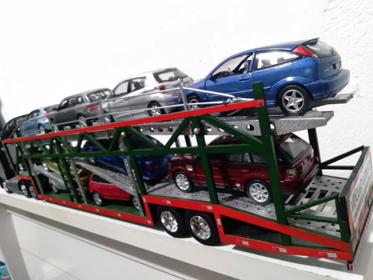 Miniatura Caminhão Volvo Cegonha Escala 1/32  - Foto 5