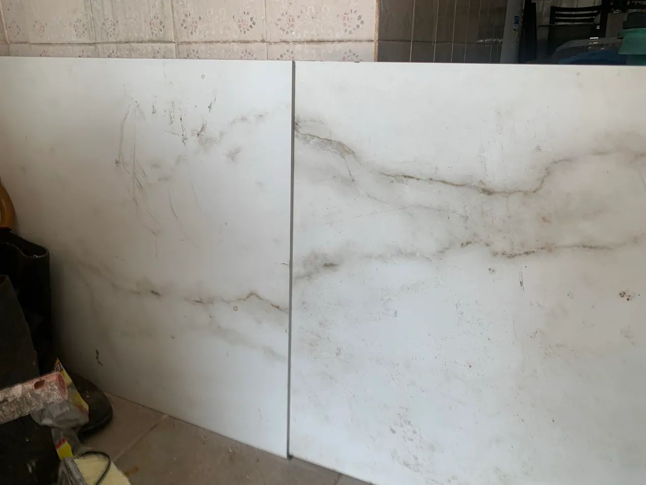 Vendo 7 peças de porcelanato 60x60 - Foto 2