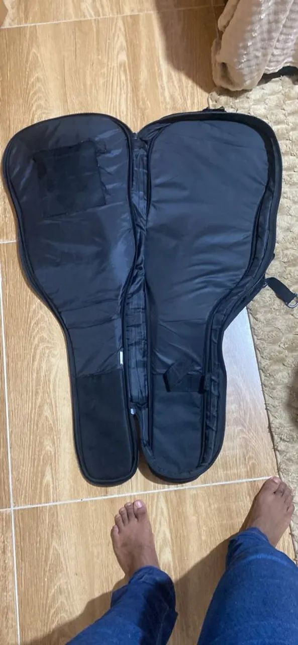 Capa guitarra AVS bag alcochoado - Foto 3