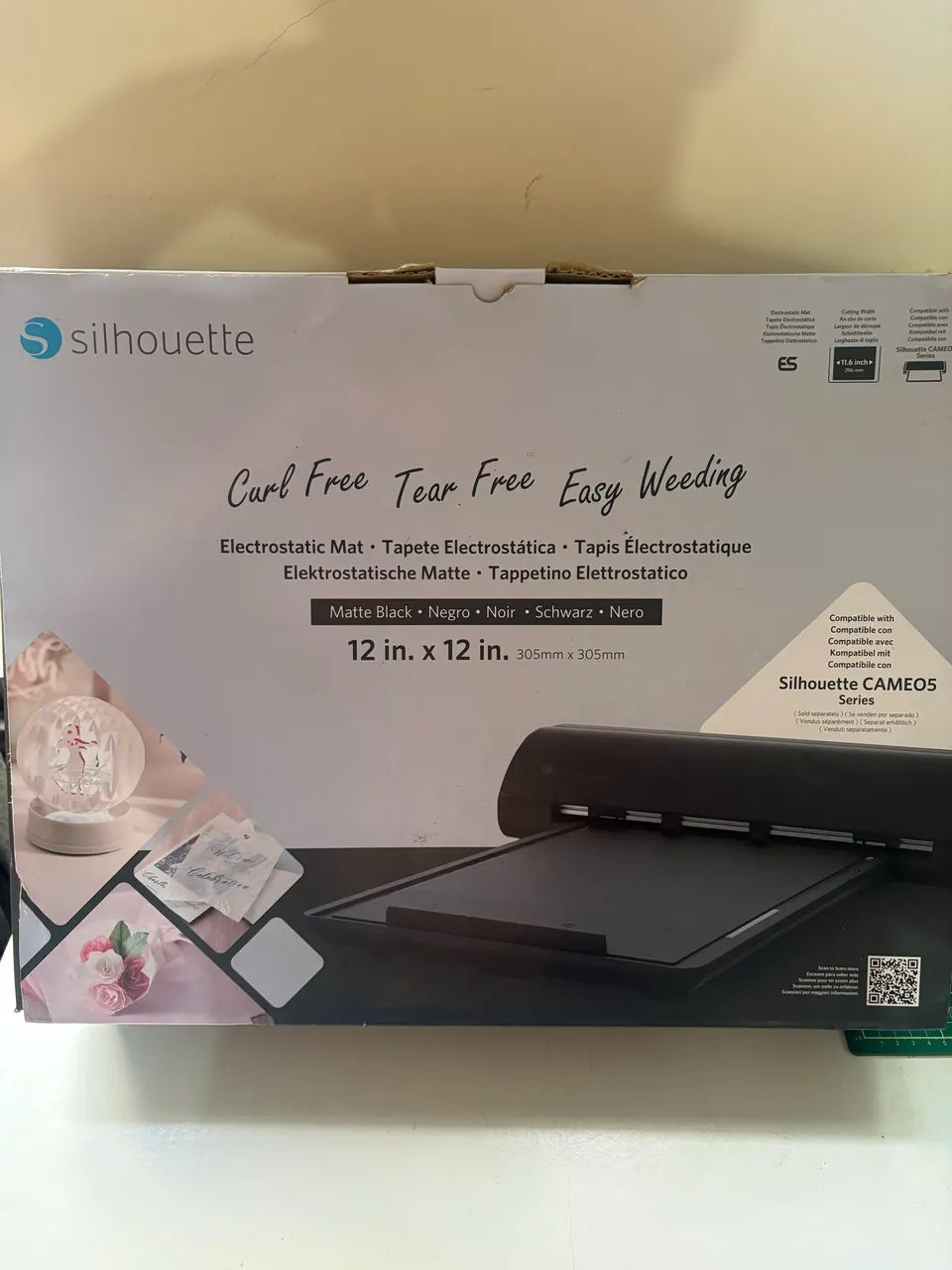 Base eletrostática para silhouette 