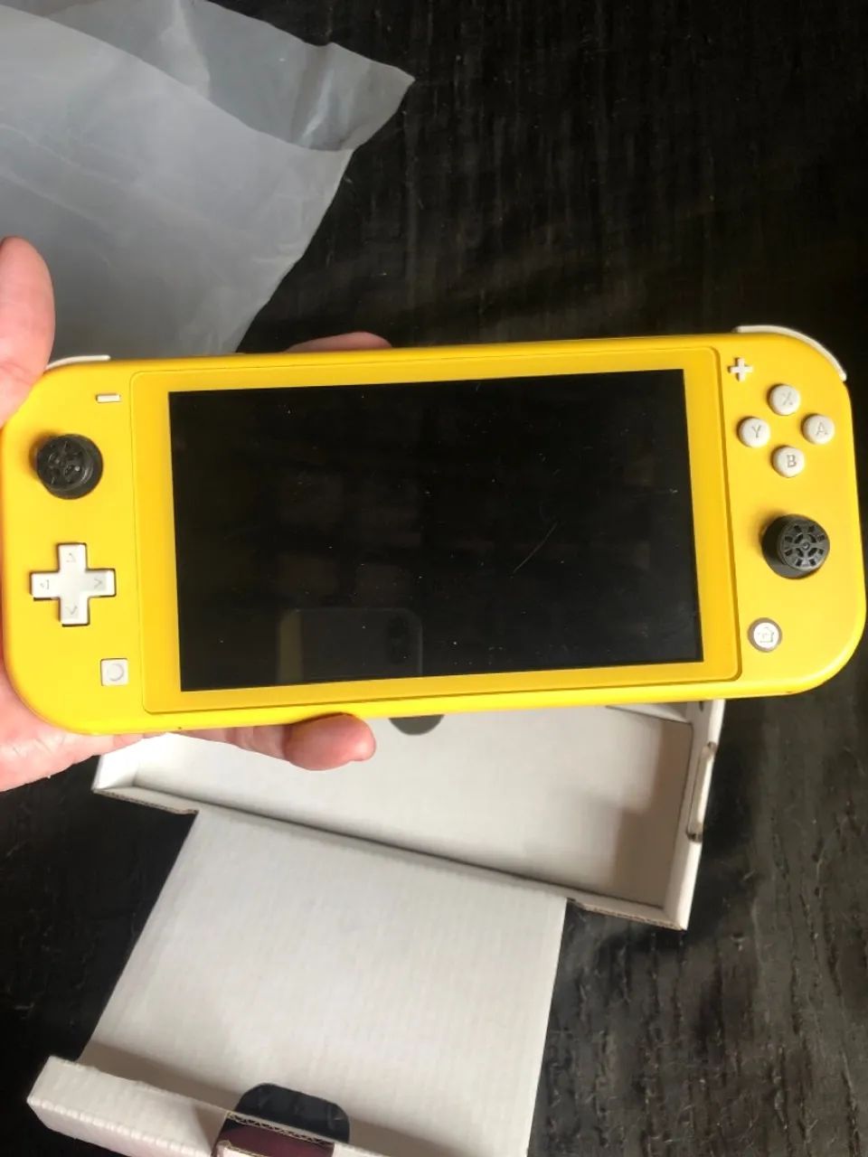 Nintendo switch lite PEÇAS (placa está queimada) - Foto 2