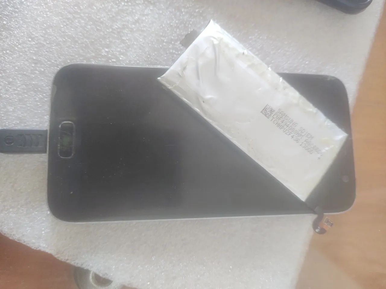Samsung S7 flat defeito bateria nunca usada