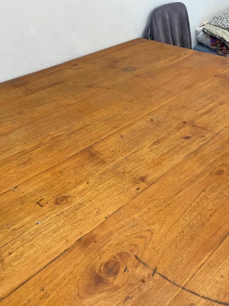 Mesa Grande de Madeira Teca Maciça - R$ 2.500 - Foto 3