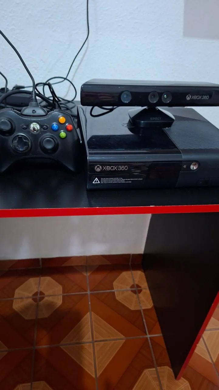 Xbox 360 Super Slim + Kinect + Jogos de brinde - Foto 3