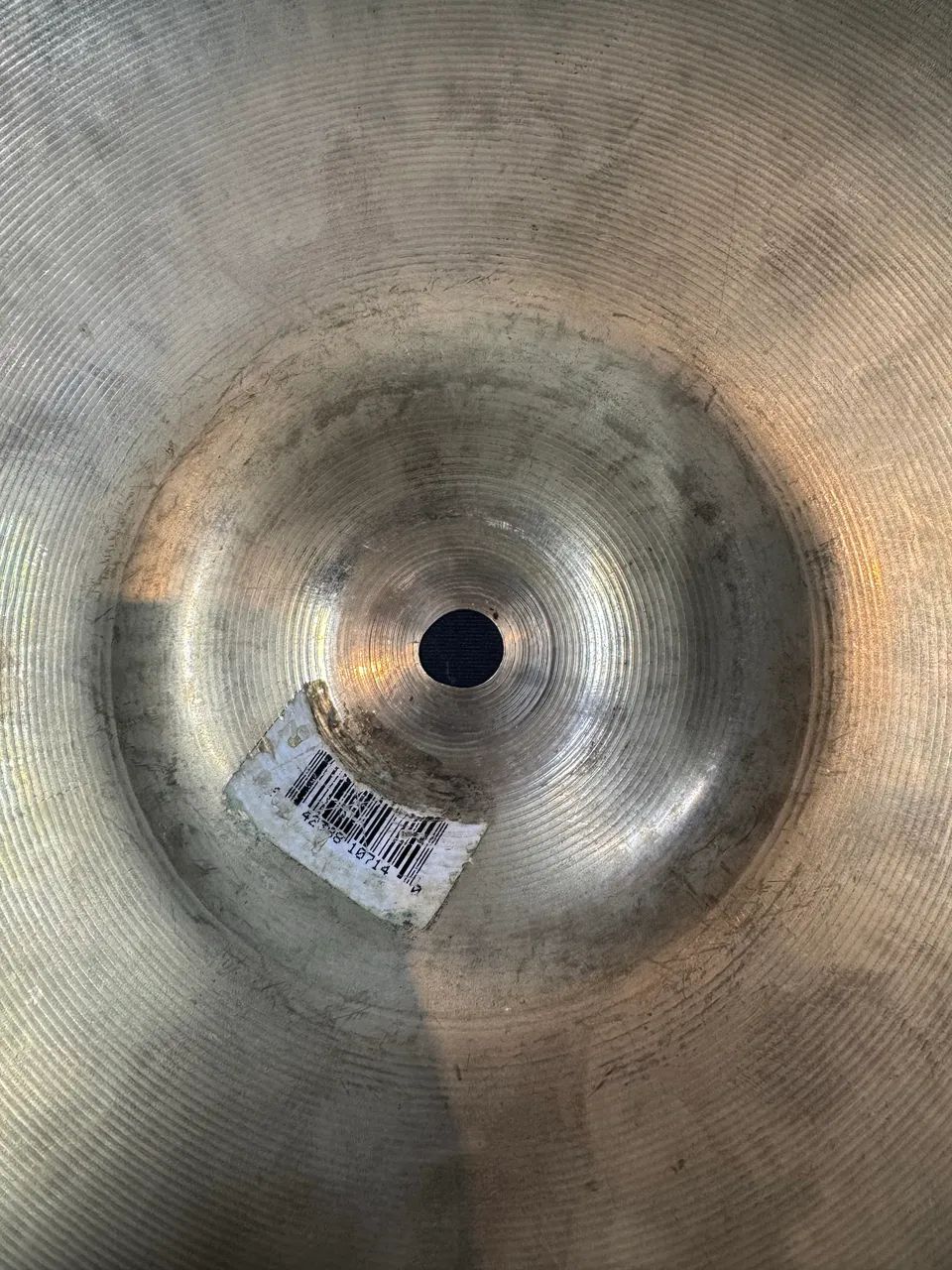 Prato zildjian a custom crash 15 polegadas medida rara corte rápido  - Foto 5