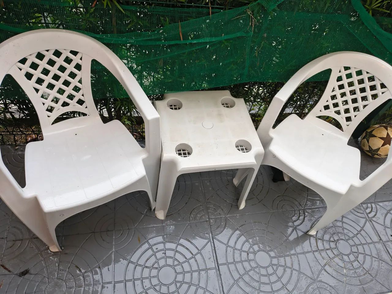 Cadeira e mesinha Tramontina 