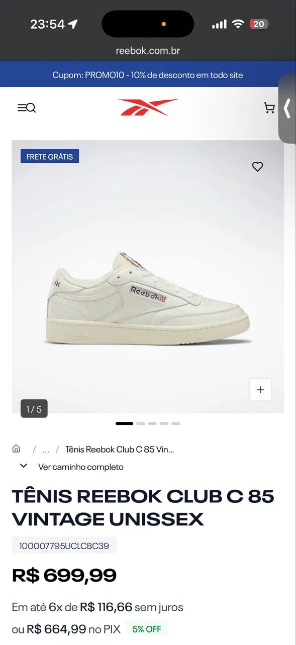 ténis Reebok - Foto 5