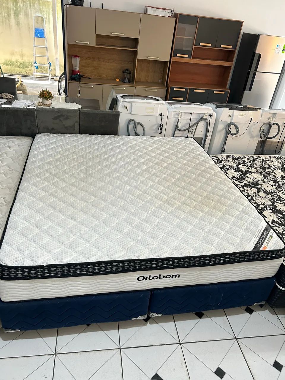 Cama super king seminova (entrega grátis)
