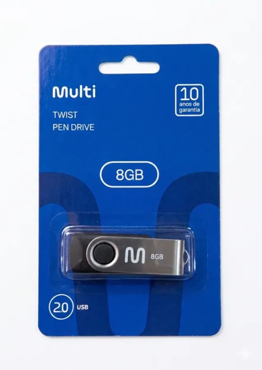 Pendrive 8 GB Multilazer Multi