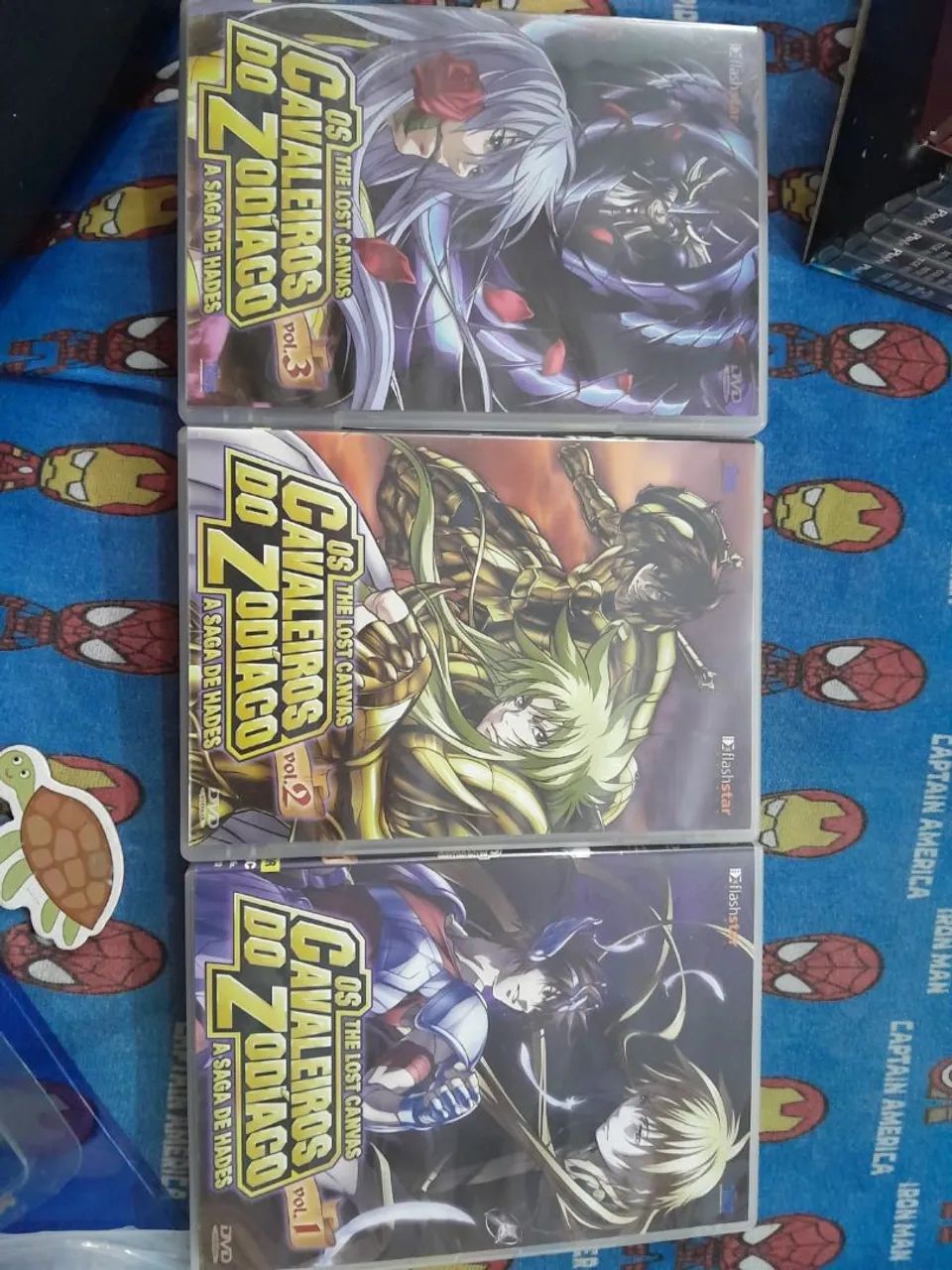 Dvd cavaleiros do Zodíaco saga de Hades - DVD, Blu-Ray e Vídeo