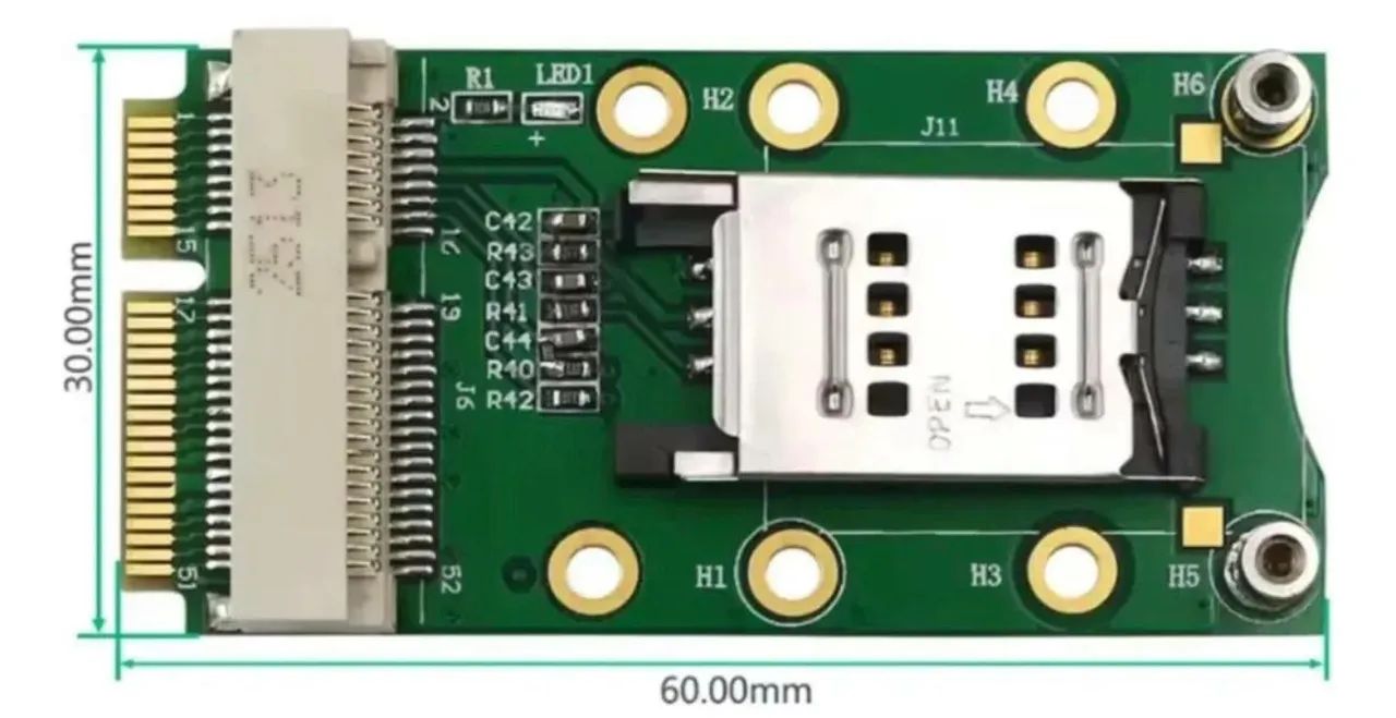 Adaptador Mini Pci-e 3g/4g Lte - Foto 3