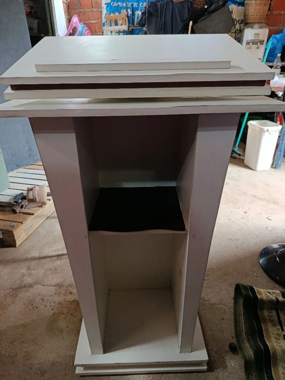 Púlpito de MDF Branco.                             - Foto 2