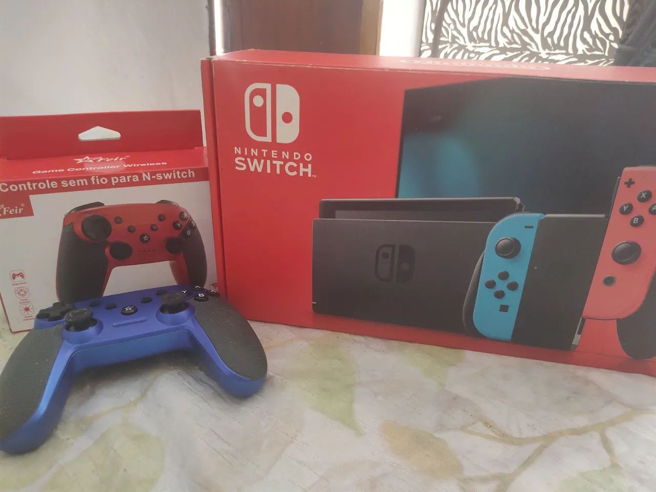 Nintendo switch V2 Completo - Foto 3