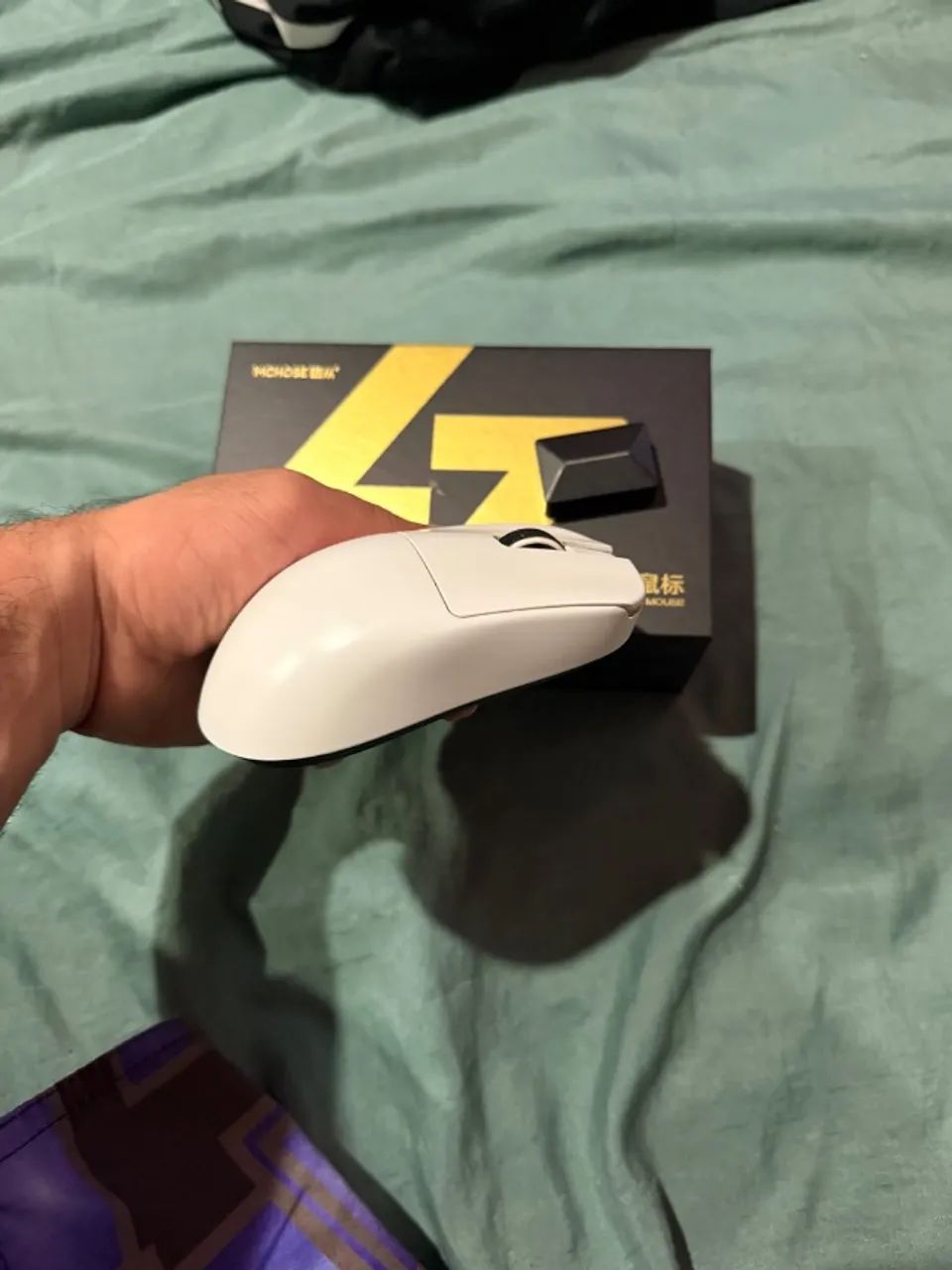 Mouse macho de l7 pro + do gel 8khz - Foto 3