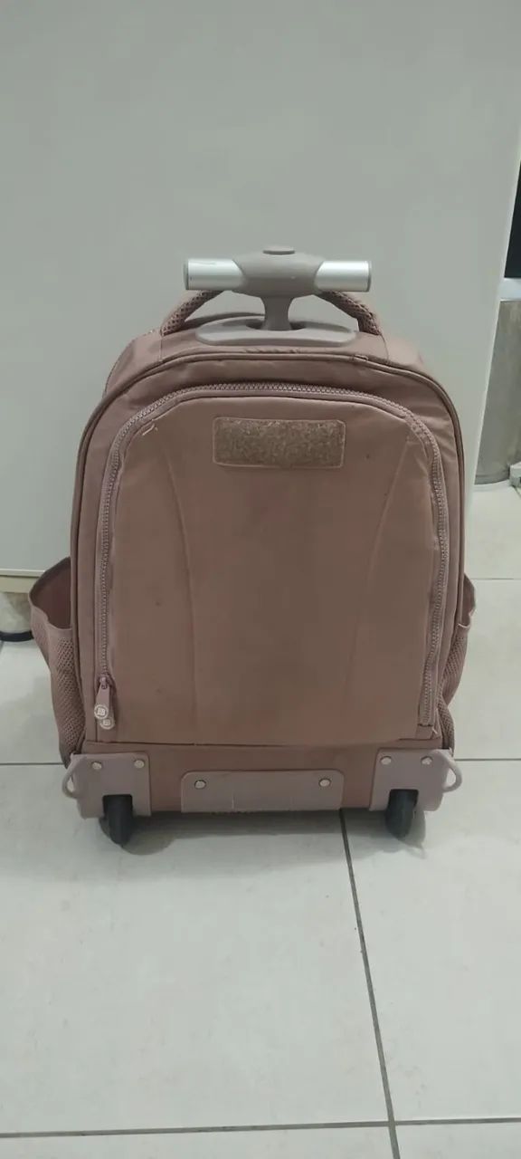 MOCHILA DE RODINHA SEMI-NOVA - Foto 5