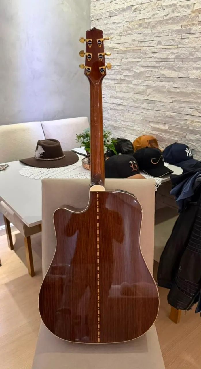 Takamine EF360 SC regulado com elixir  - Foto 2