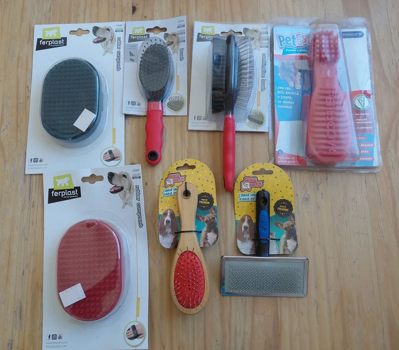 Escovas para Pets - Novas (Melhores Marcas do Mercado)