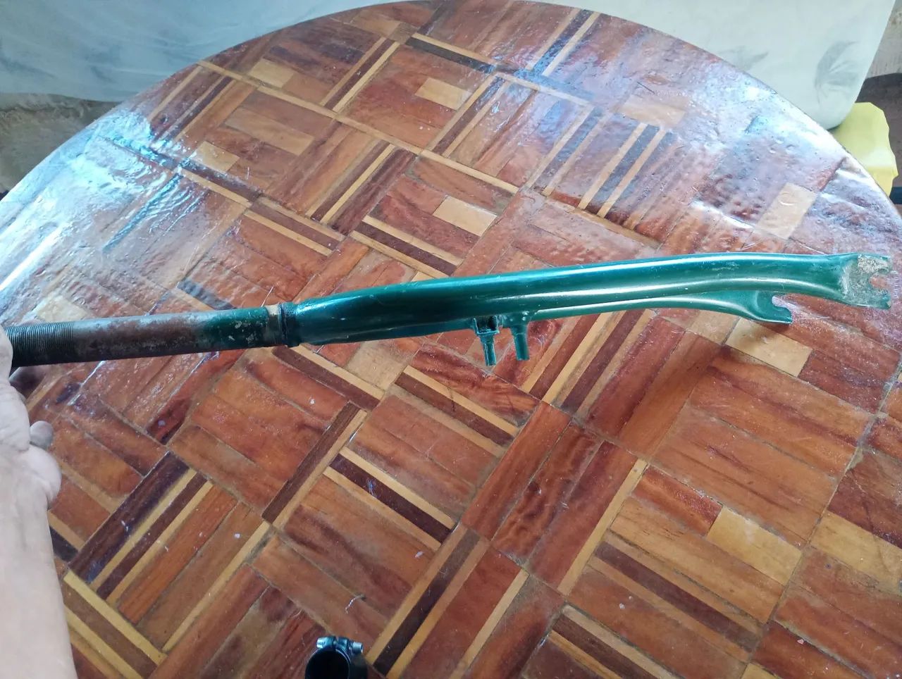 Garfo antigo para bicicleta aro 26 - Foto 4