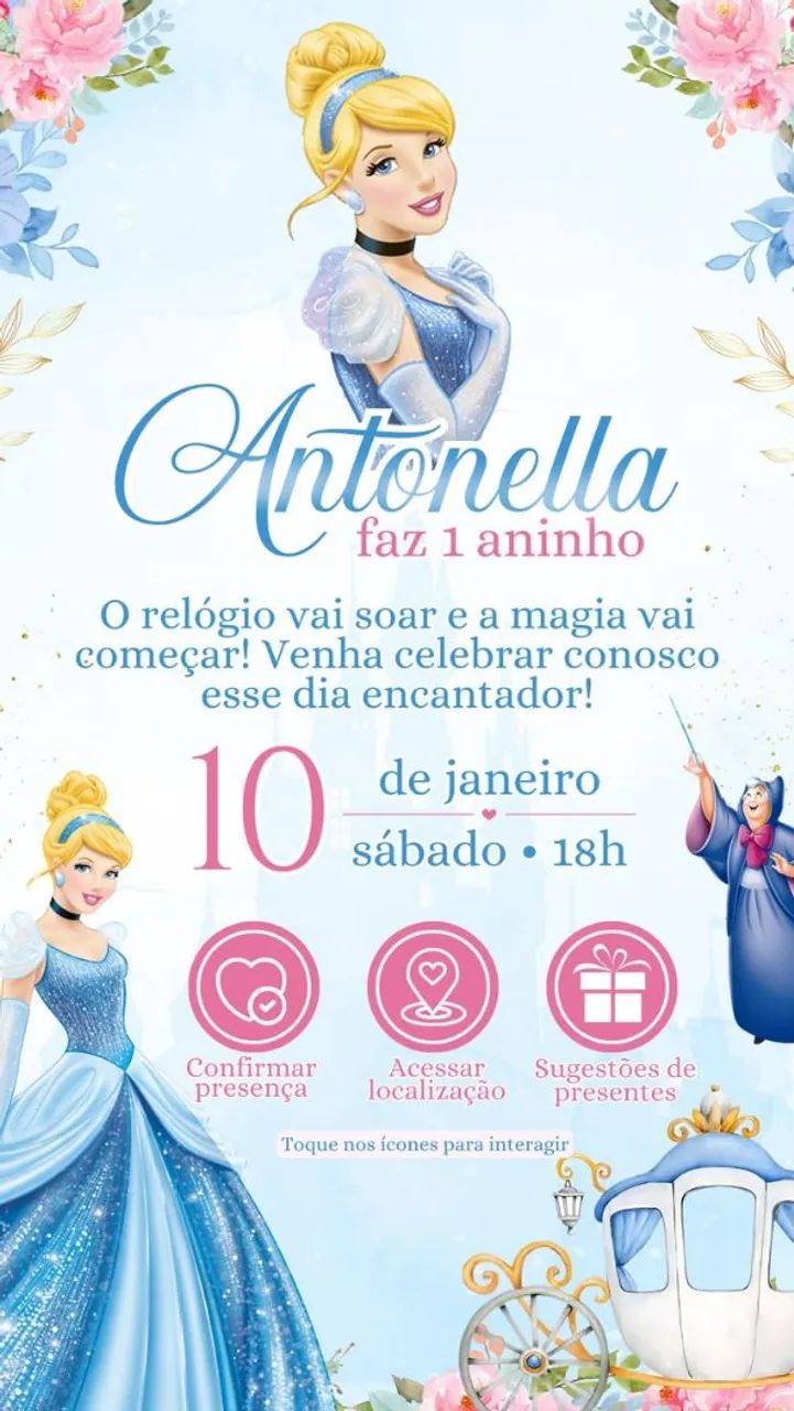 Convite animado