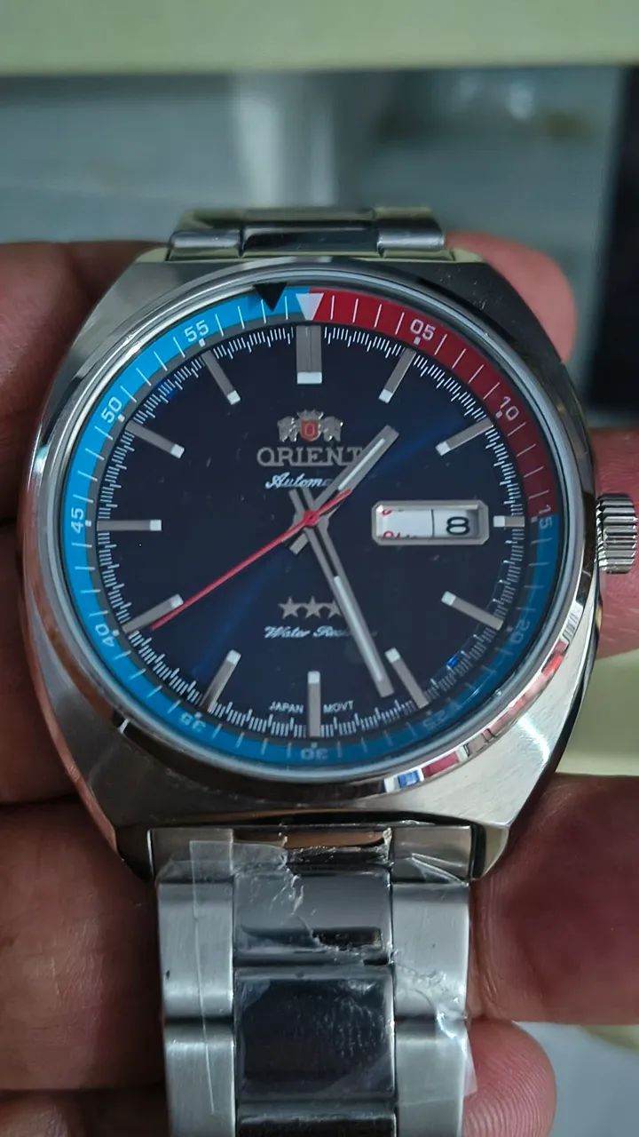 Relógio Orient Automático 3 Estrelas F49SS - Foto 5